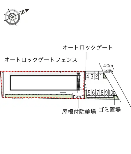 船橋市前原西２丁目 月極駐車場